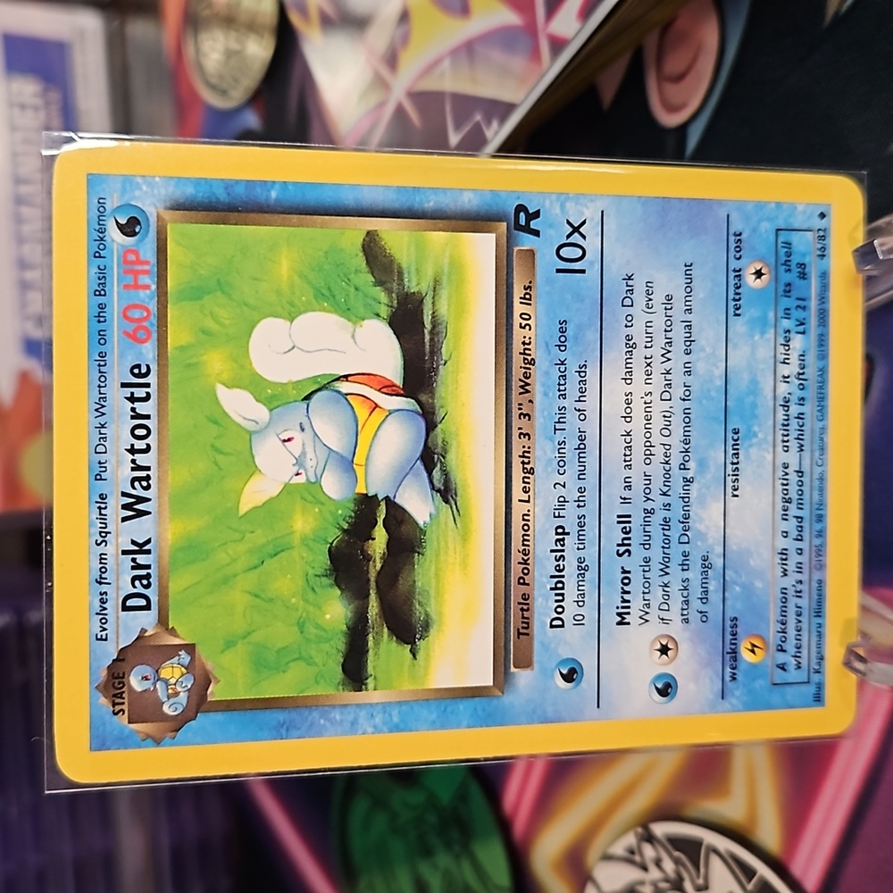 Dark wartortle base set